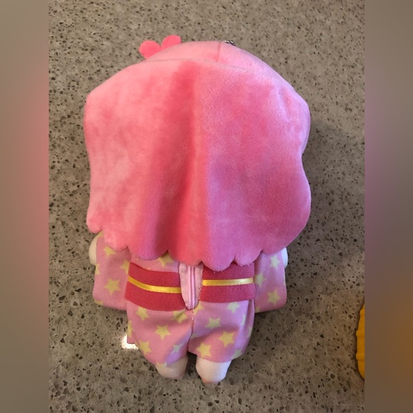 Like NEW Little Twin Stars Lala in Kimono Plush Pouch with a chain - Picture 6 of 13